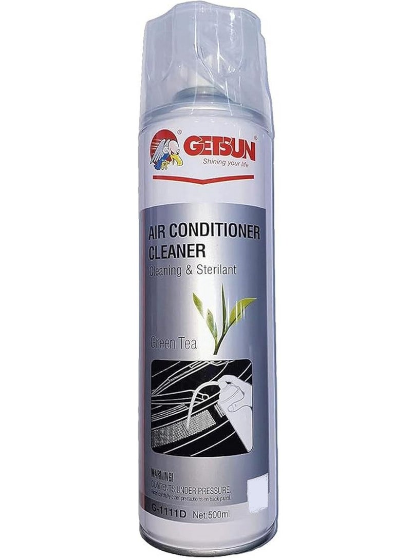 GETSUN Air Conditioner Cleaner Cleaning & Sterilant Green Tea 500 ML - Image 1