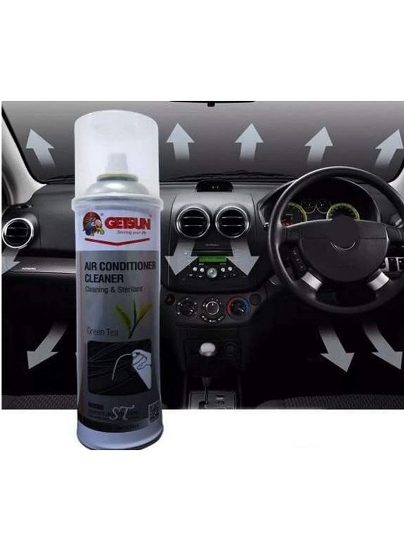 GETSUN Air Conditioner Cleaner Cleaning & Sterilant Green Tea 500 ML - Image 3