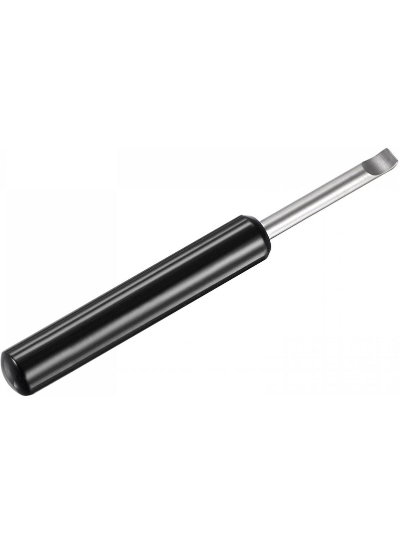 SYOSI Watch Back Cover Removal Tool, 5mm Width Pry Bar with ABS Handle, Battery Removal and Watch Repair Tool for Watchmakers, Watches Maintenance, Replacing Watches Batteries (Black, 2 Pcs) - Image 4