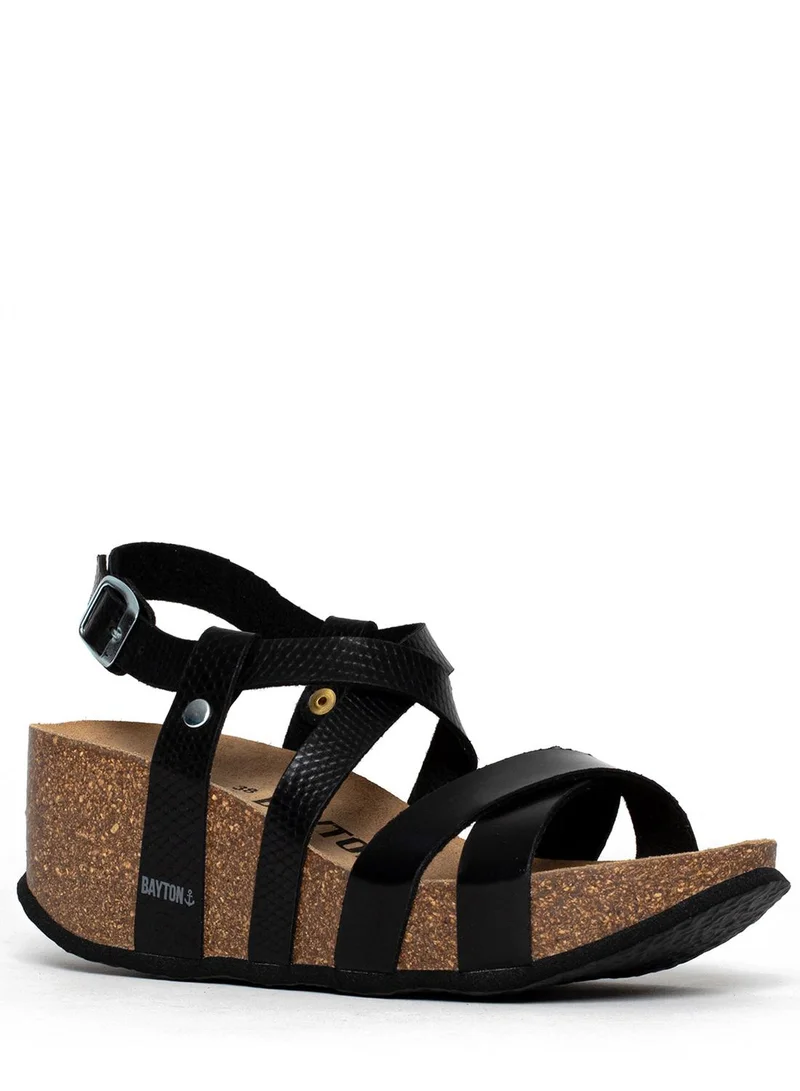 BAYTON Palmas Multi Strap Wedge Sandals