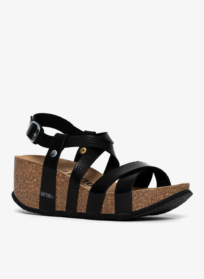 BAYTON Palmas Multi Strap Wedge Sandals