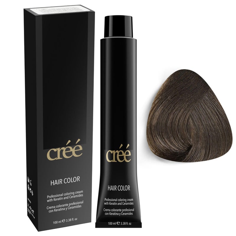 Cree Professional 501 Cold Light Brown Permanent Hair Color Long Lasting Rich Vibrant Gray Coverage 100ml 34 floz
