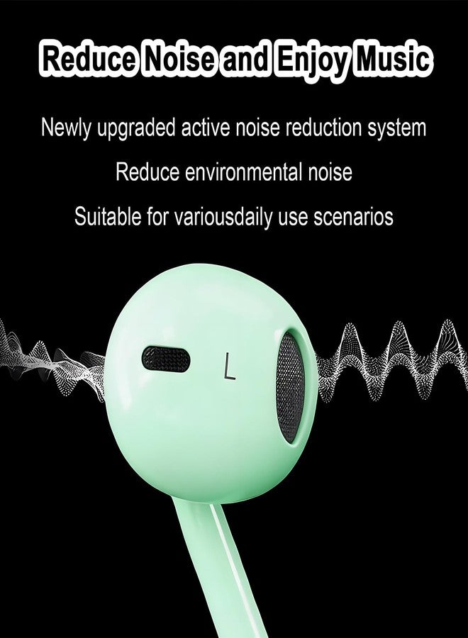 CASE LOGIC 2 Packs USB C Headphones for iPhone 16/15 Phone Earbuds with Microphone & Volume Control HiFi Stereo Type C Earphones for Galaxy S23/S22/S21/S20/Ultra Note 10/20, for Pixel 7/6/6a/5/4,for OnePlus 9 8 - Image 3