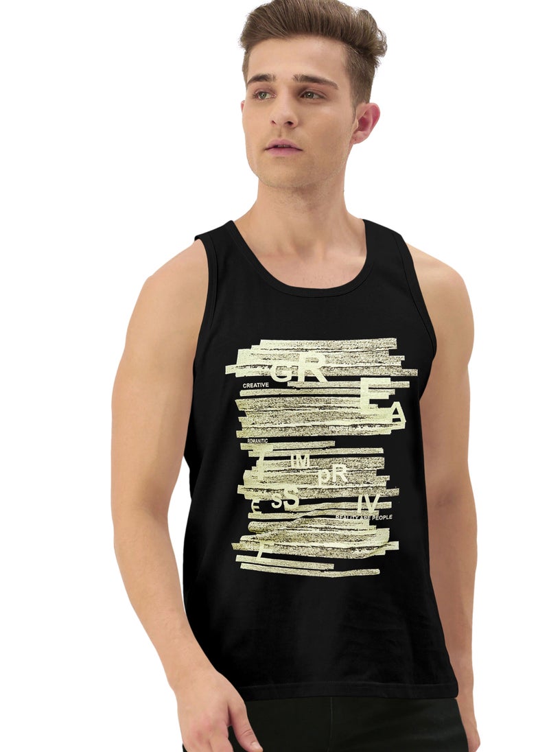 LAUREN Smith Men’s Sports Sleeveless t-shirt in 100% Cotton - Image 1