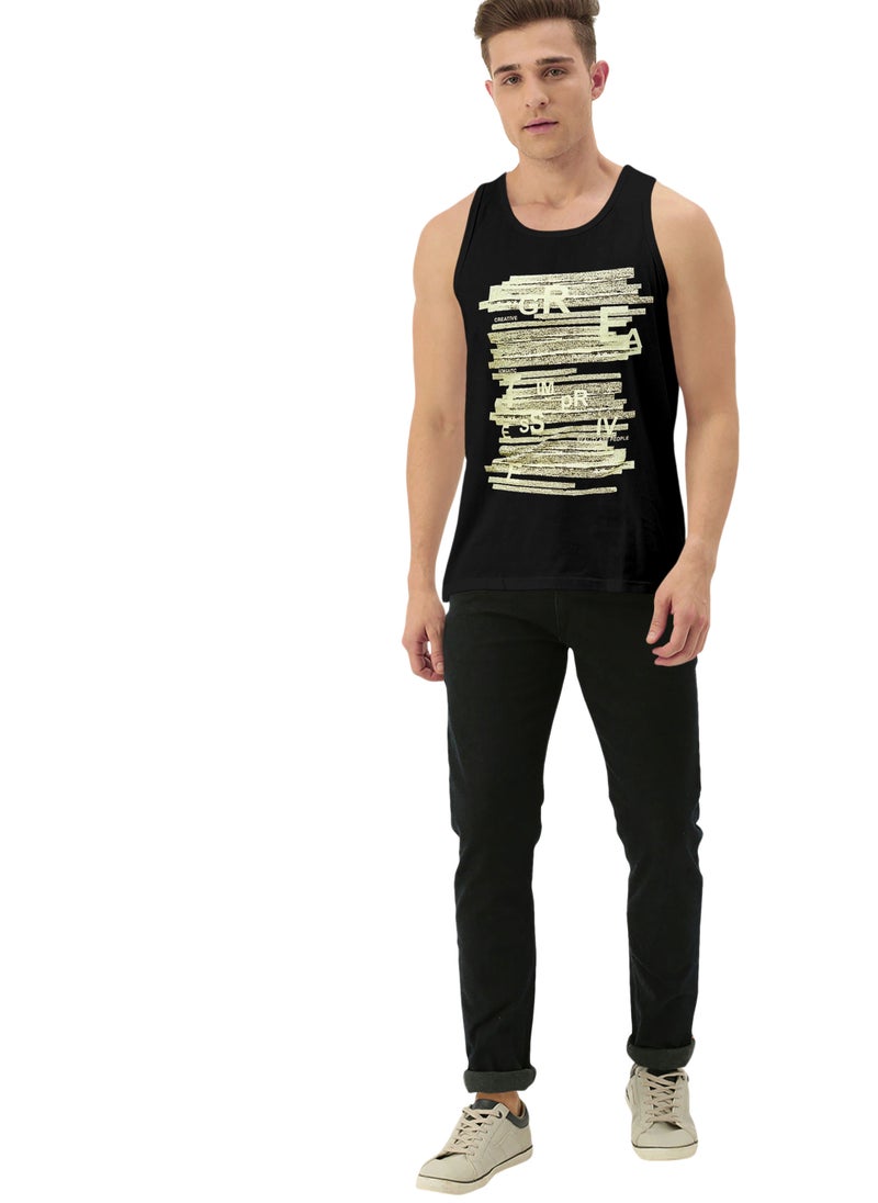 LAUREN Smith Men’s Sports Sleeveless t-shirt in 100% Cotton - Image 3