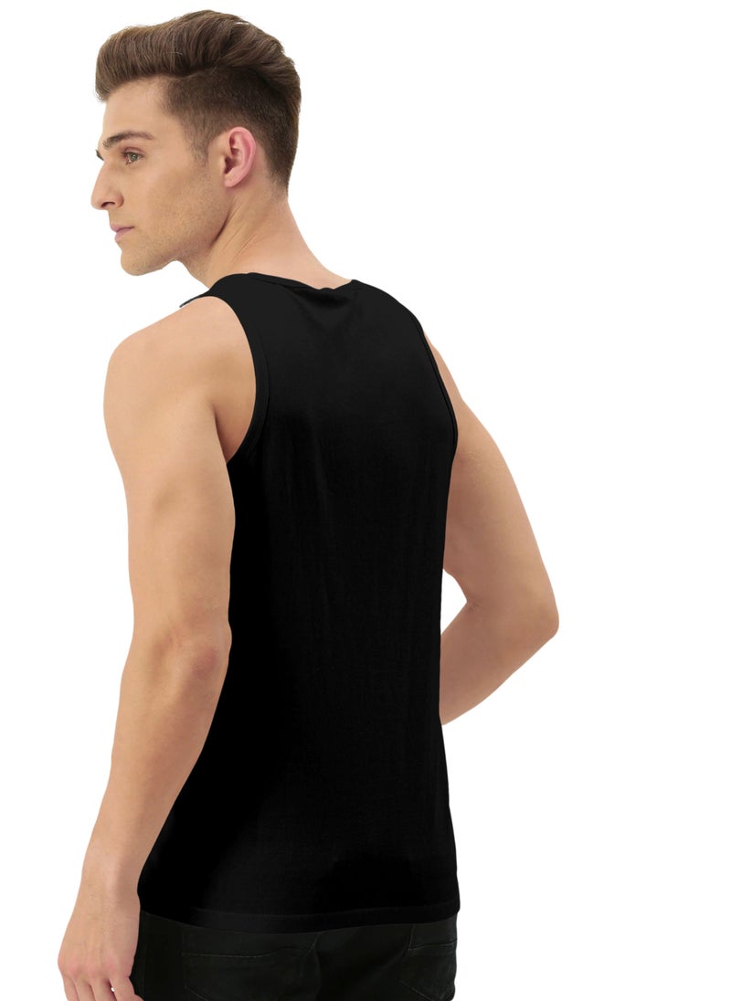 LAUREN Smith Men’s Sports Sleeveless t-shirt in 100% Cotton - Image 4