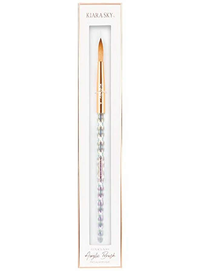 Kiara Sky EMA Liquid Monomer 16 oz and #12 Kolinsky Acrylic Brush Starter Set - Image 3