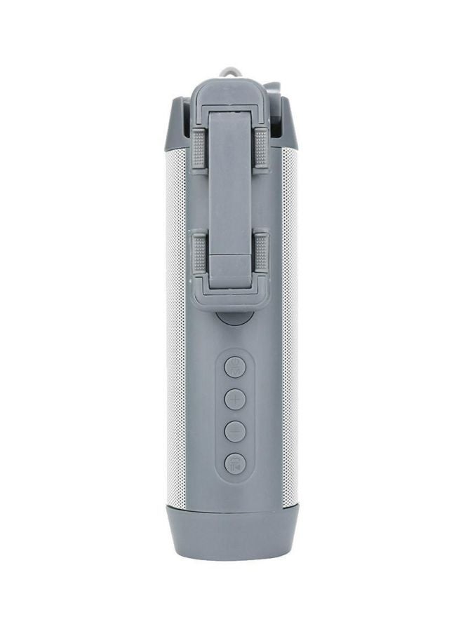 NIBEMINENT 10000.0 mAh 5-In-1 Bluetooth Selfie Stick Power Bank White/Grey  - Image 2