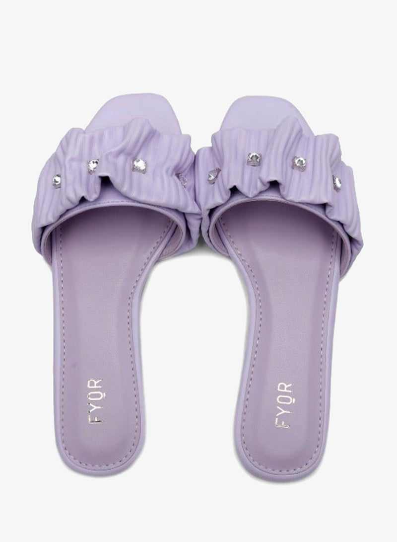 FYOR Ruched Slide Sandal MY 220 - Image 4