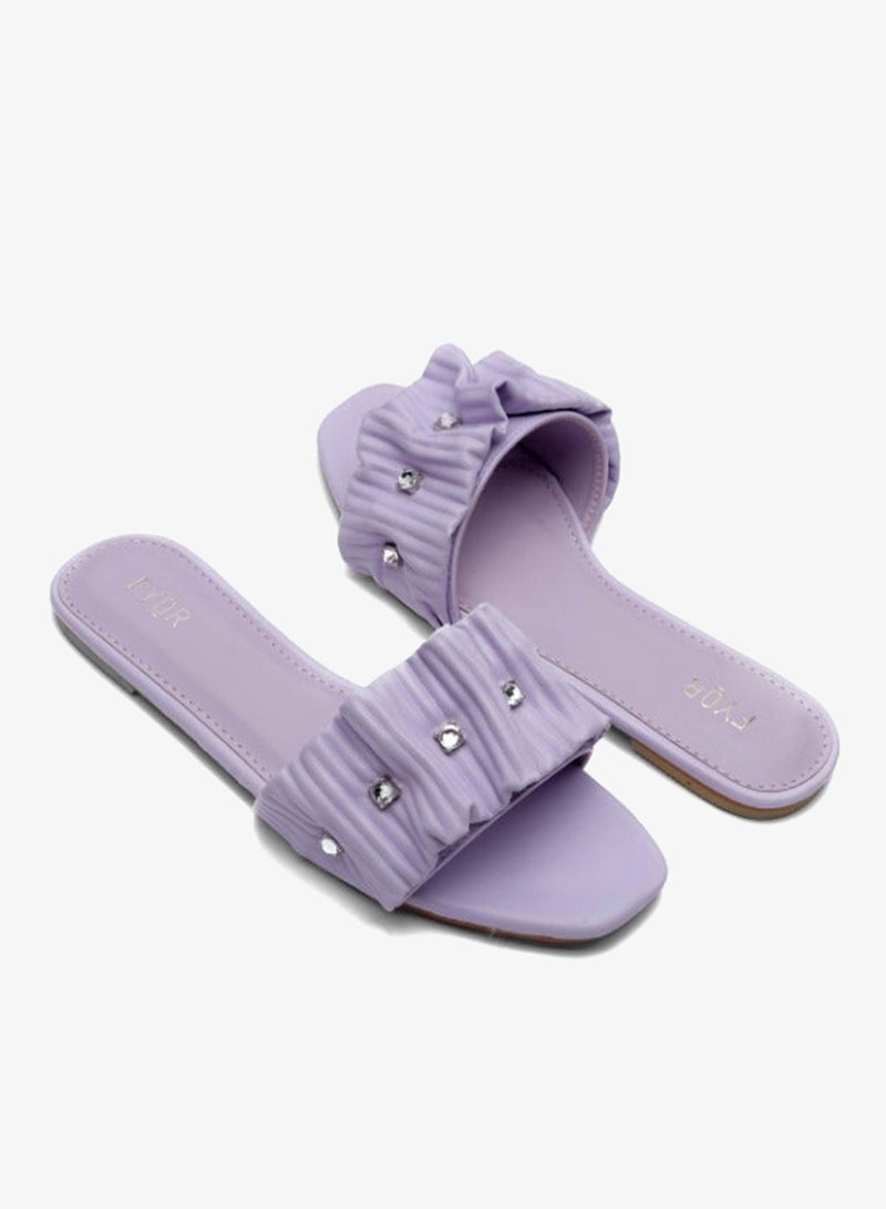 FYOR Ruched Slide Sandal MY 220 - Image 3