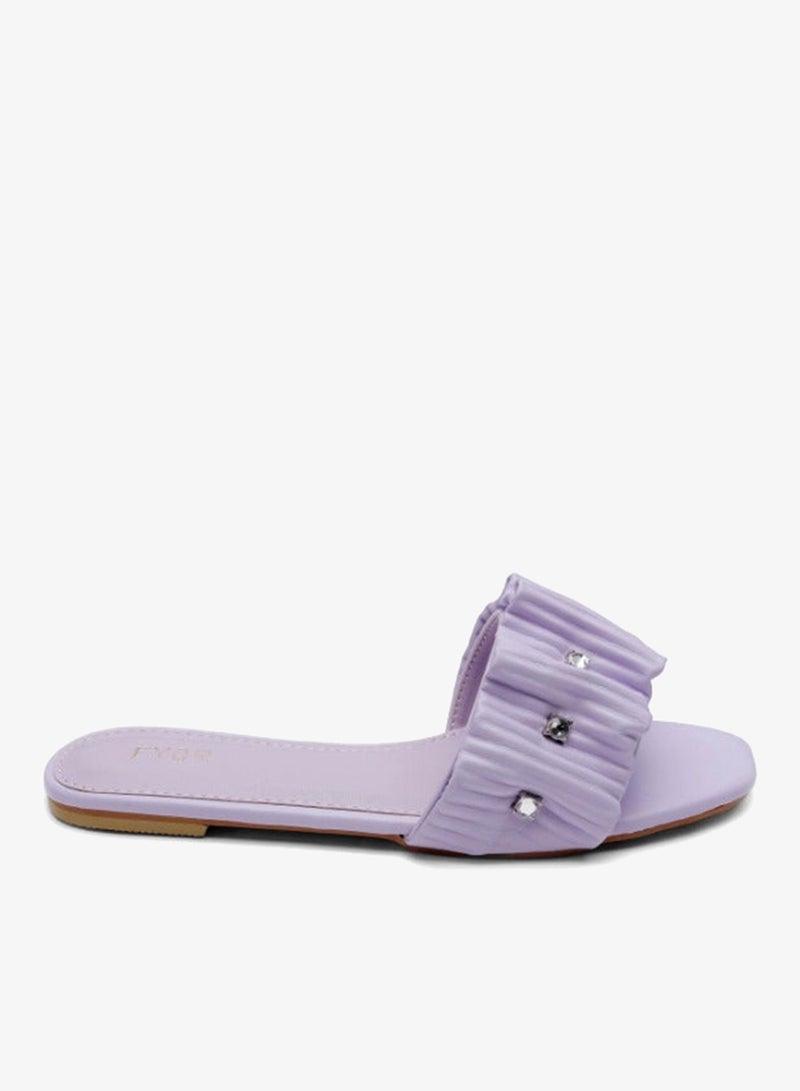 FYOR Ruched Slide Sandal MY 220 - Image 1