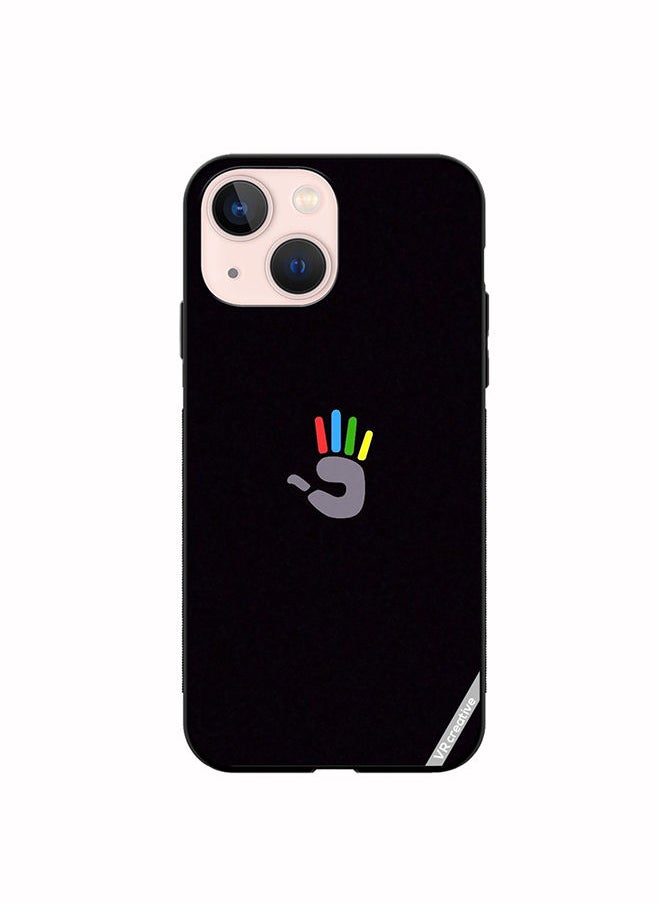 VR CREATIVE Protective Case Cover For Apple iPhone 14 Plus Colorful Hand Design Multicolour  - Image 1