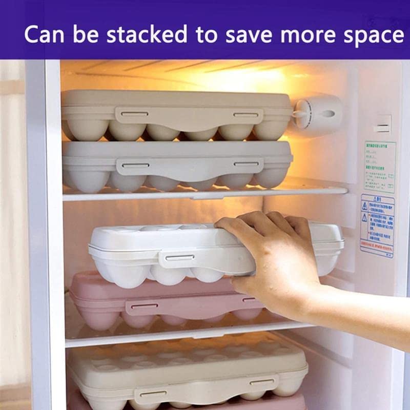 Cyrox 18 Grids Egg Storage Box egg storage basket for Refrigerator home kitchen Multi Color - Image 5