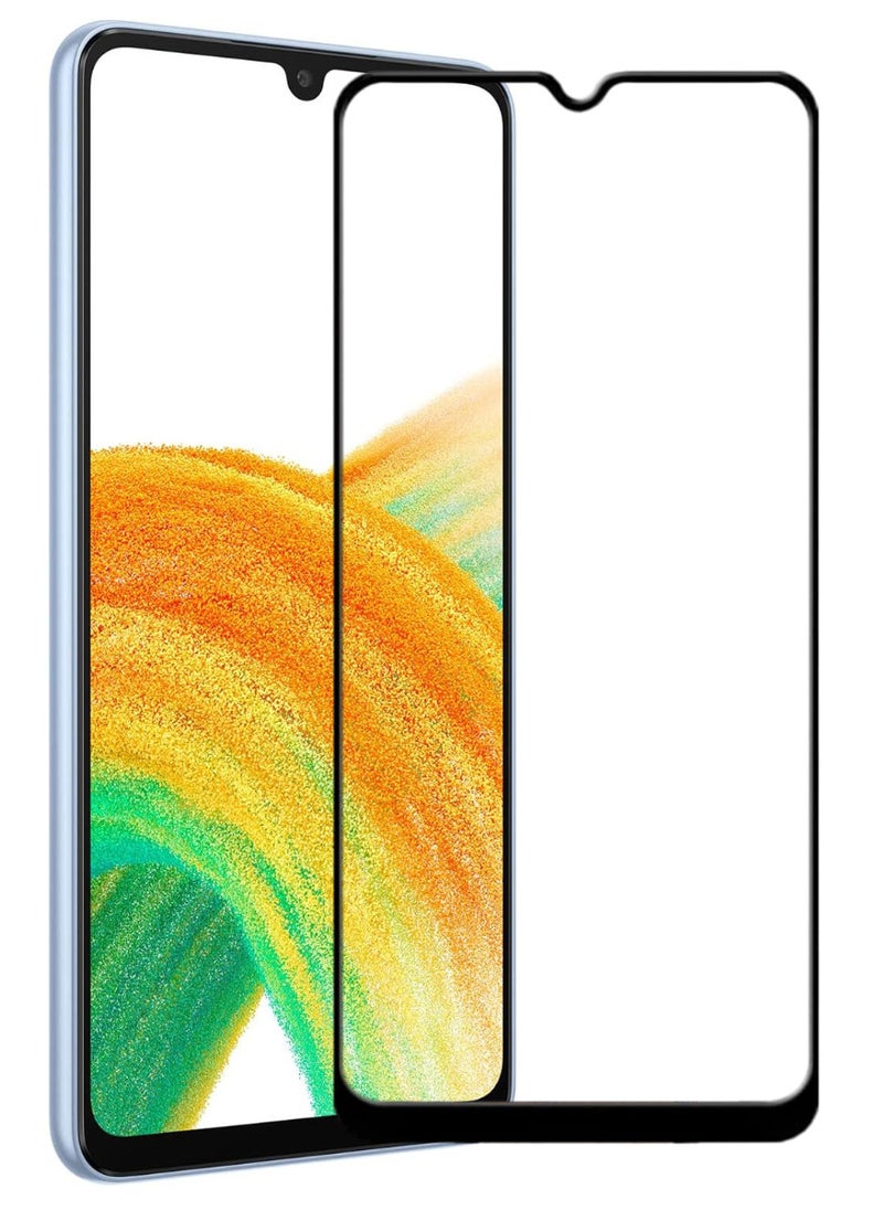 ACLIX Antistatic ESD Dustproof Premium Quality High Definition Tempered Glass Screen Protector Designed For Samsung Galaxy A335G - Image 1