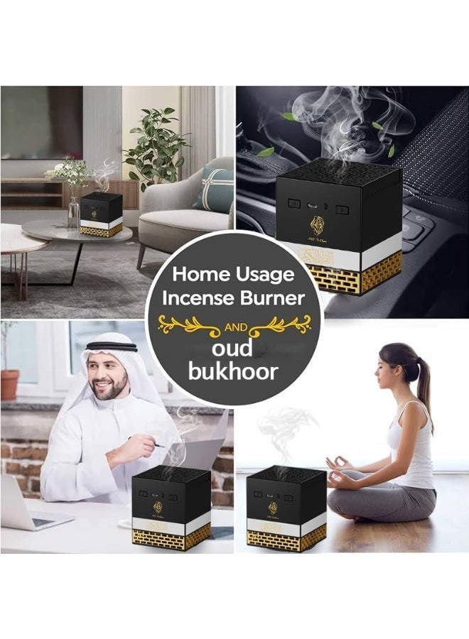 UV Enterprises Kaaba Quran and Bakhoor Night Light, APP Controlled Remote Control Speaker Azan Bluetooth Speaker Dimmable Color Changing - Image 5