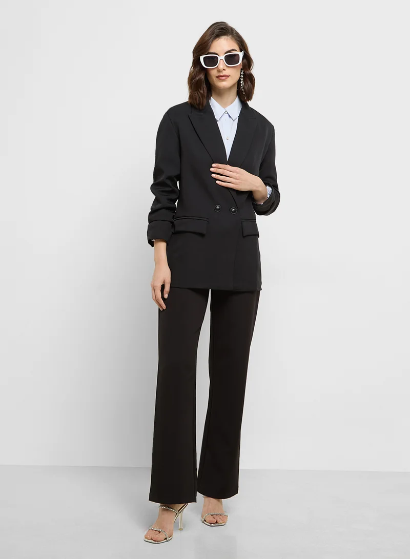 ELLA Double Button Blazer