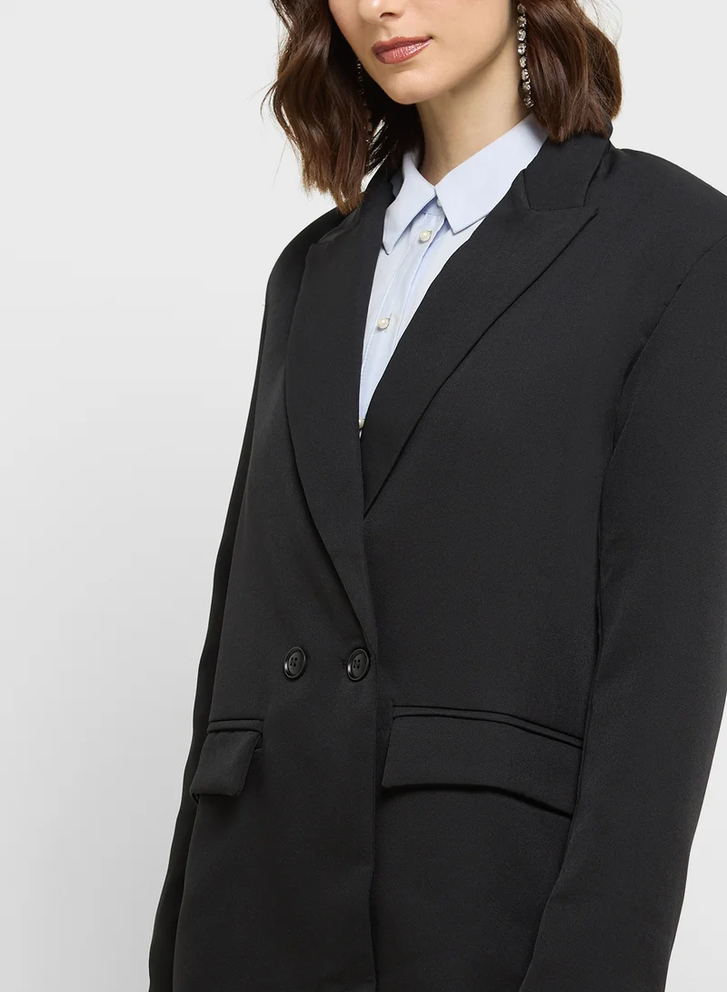 ELLA Double Button Blazer