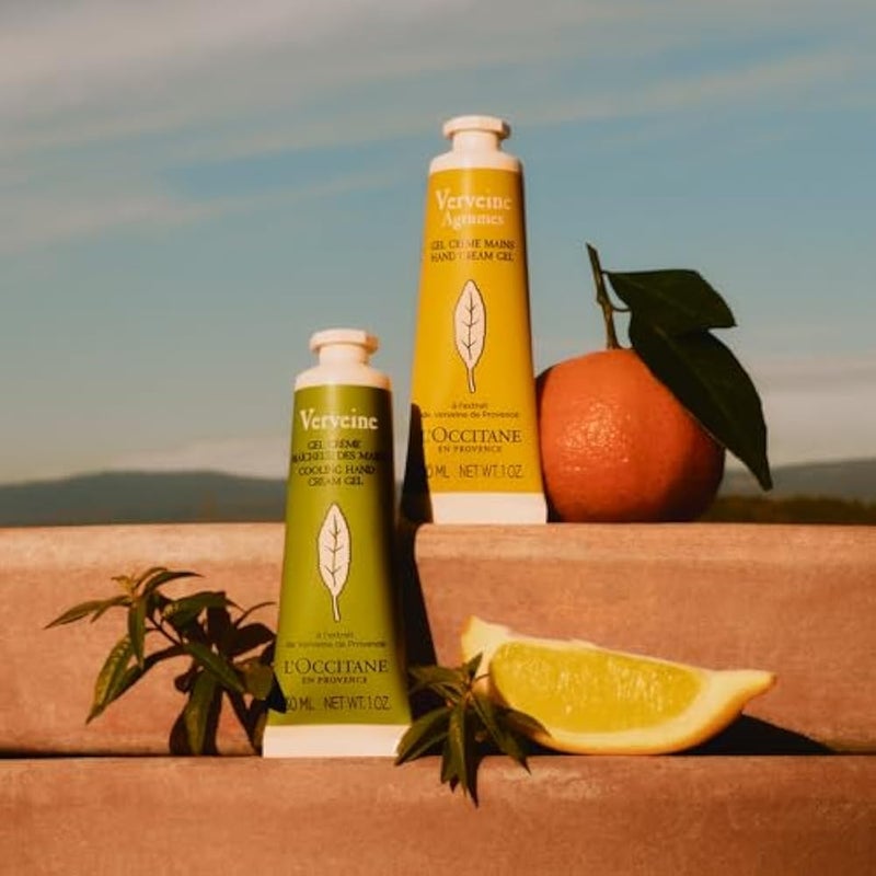 L'OCCITANE Verbena Hand Cream 30 ml | Moisturising Gel Cream - Image 3