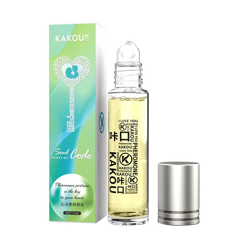 Eau de Parfum for Women/Men, High Attractive Natural Roll-On Essential Oil Long-Lasting Light Fragrance Pheromone Perfume Cologne Unisex for Women/Men, 10ml, 0.34 Oz - Image 1