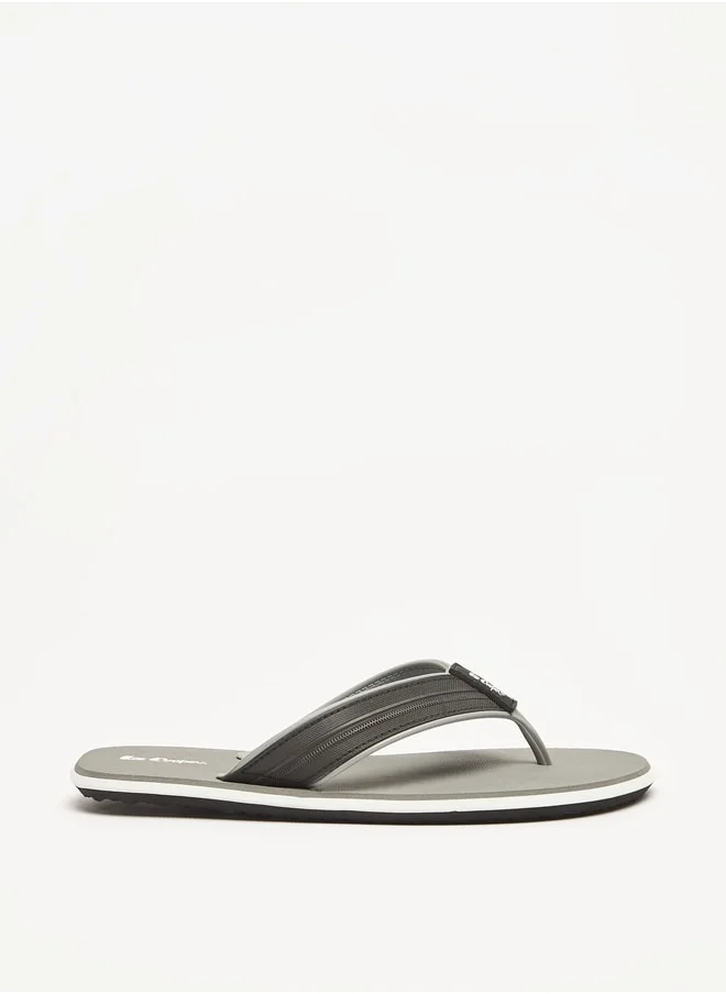 Lee Cooper Men's Textured Flip Flops
