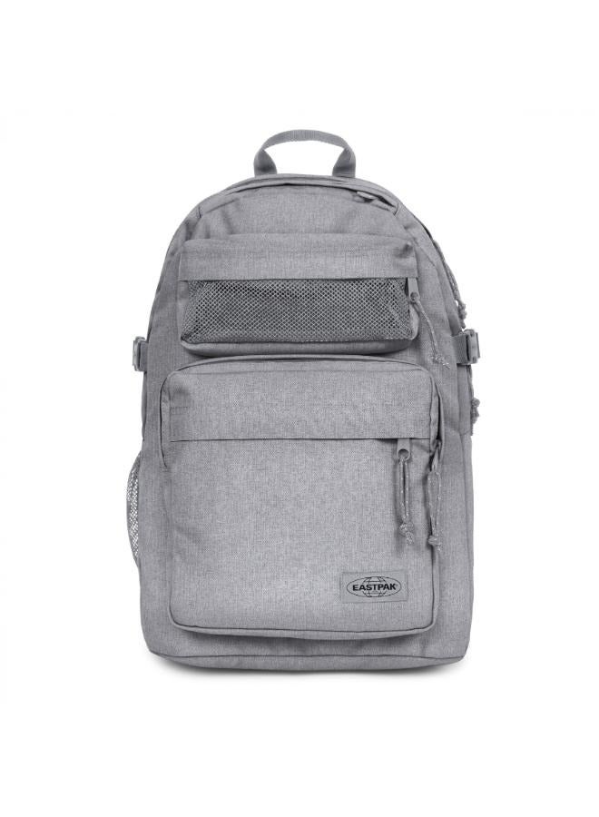 EASTPAK Double Pro Sunday Grey Large Laptop Backpack - Image 1