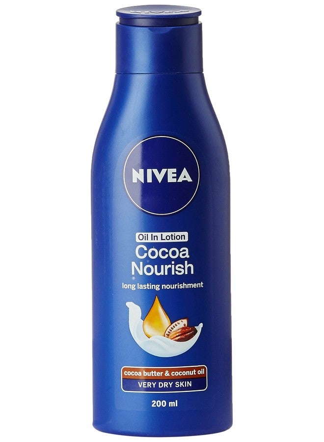 Nivea لوشن الجسم نيفيا كاكاو مغذي، 200 مل - Image 1