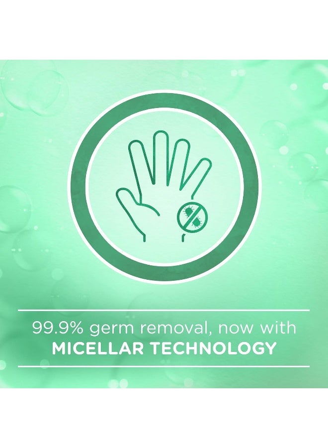 Johnson's Hand Wash Anti-Bacterial Micellar Mint Multicolour 500ml - Image 3