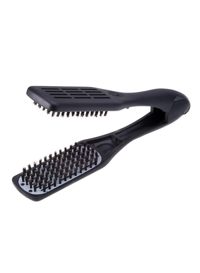 دنمان فرشاة فرد الشعر D79 الحرارية الخزفية - بشعيرات من الخنزير - للشعر العريض والمموج والمجعد والمتعرج - أسود - Image 1