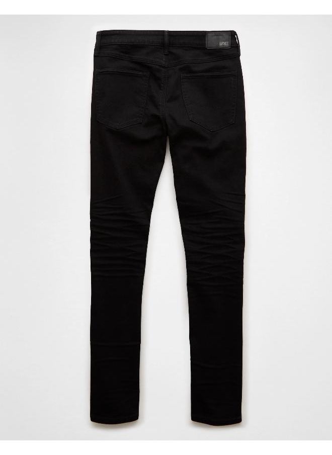 American Eagle Airflex+ Rinse Wash Skinny Jeans  - Image 4