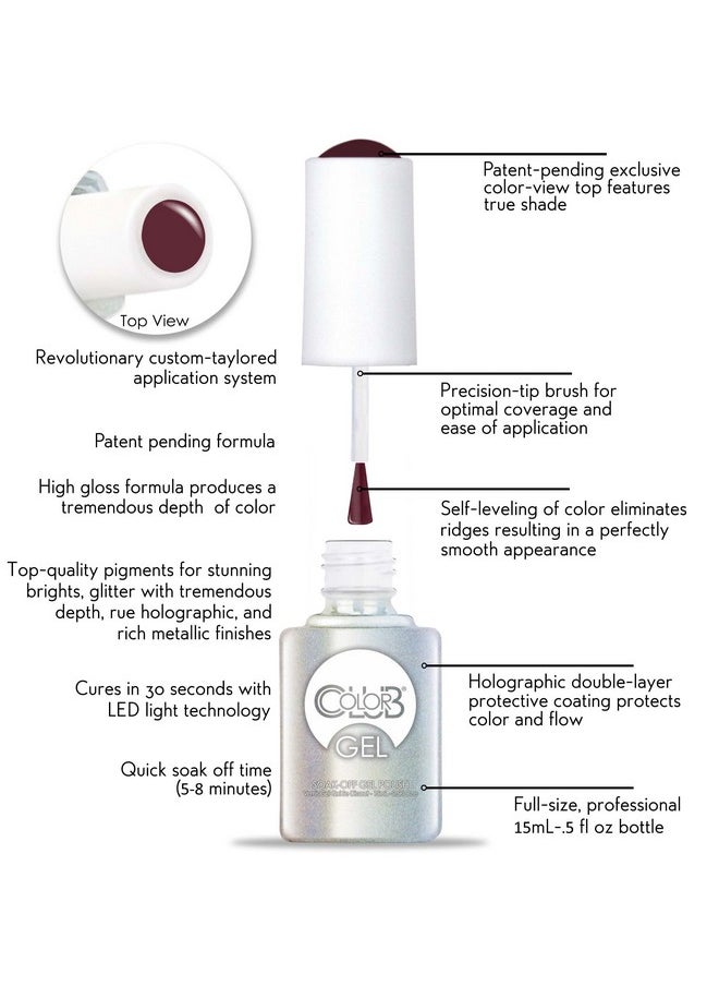 Color Club - Nail Gel Polish - Reds Collection - Long Lasting Gel Nails - Image 1