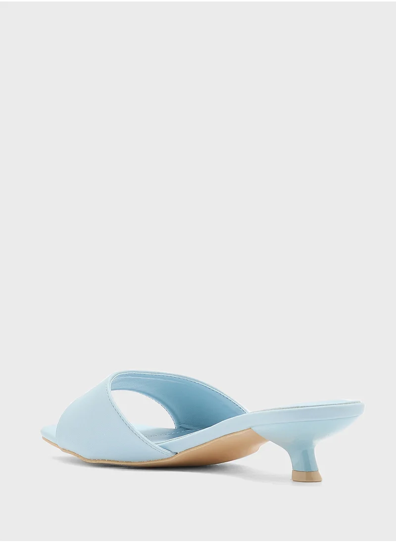 Ginger Low Heel Mule Sandal