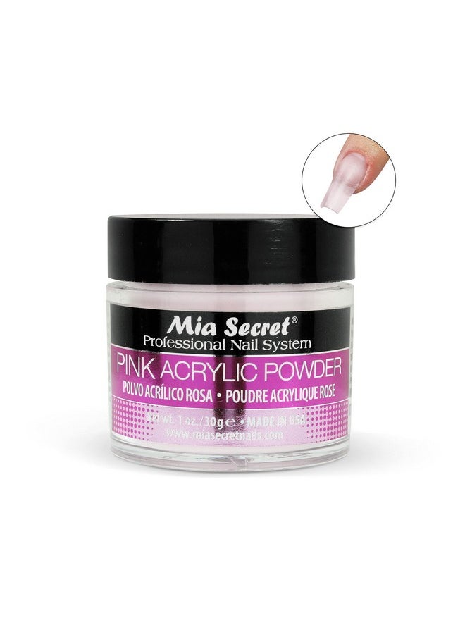 Mia Mia Secret Professional Acrylic Nail System Pink Acrylic Powder 1 OZ  - Image 3