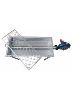 GO2CAMPS GO2CAMPS BBQ GRILL WITH FAN LONG LEGS-ADJUSTABLE STAND WITH HAND USEBLOWER FAN 90 CM-LARGE-GALVA BBQ GRILL  - Image 3