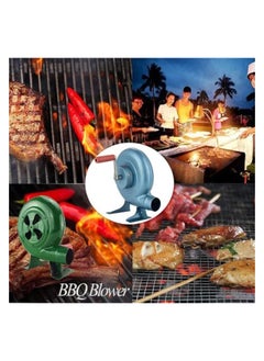 GO2CAMPS GO2CAMPS BBQ GRILL WITH FAN LONG LEGS-ADJUSTABLE STAND WITH HAND USEBLOWER FAN 90 CM-LARGE-GALVA BBQ GRILL  - Image 4