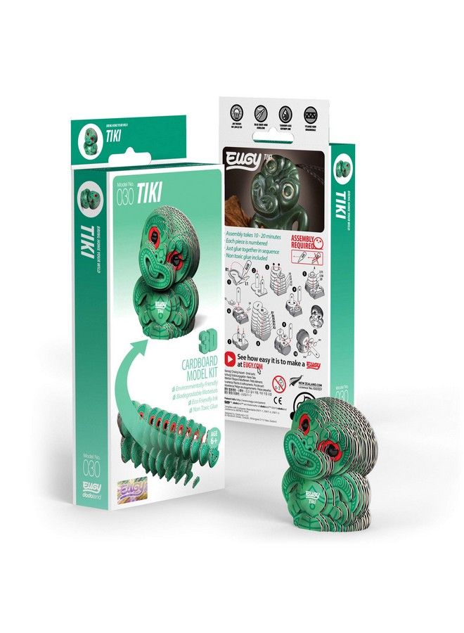 EUGY 030 Tiki Ecofriendly 3D Paper Puzzle [New Seal] - Image 3