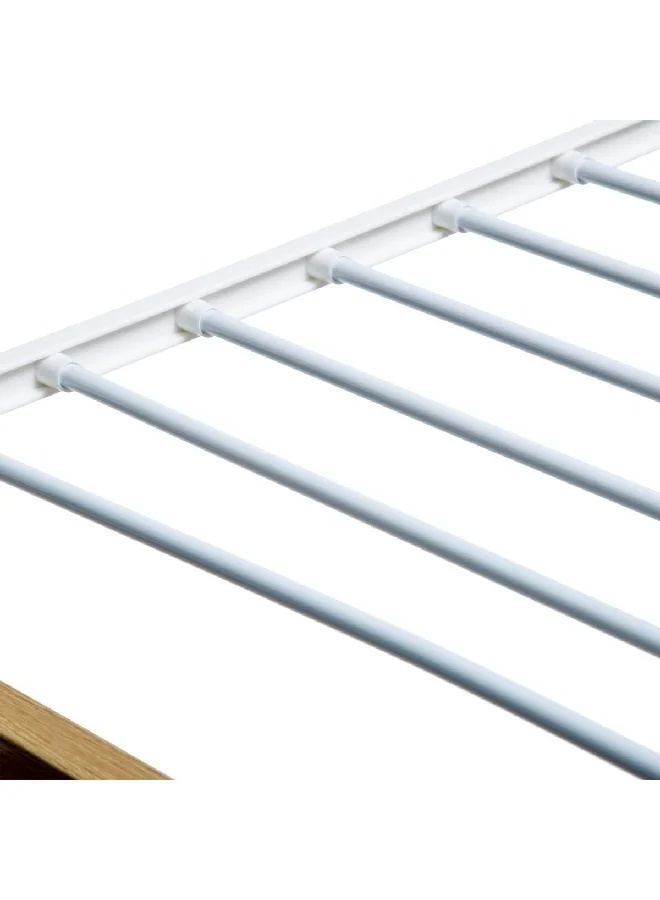 Five Simply Smart Cloth Dryer White and Brown 27m 60.6 x 104 x 176.3 cm 164726