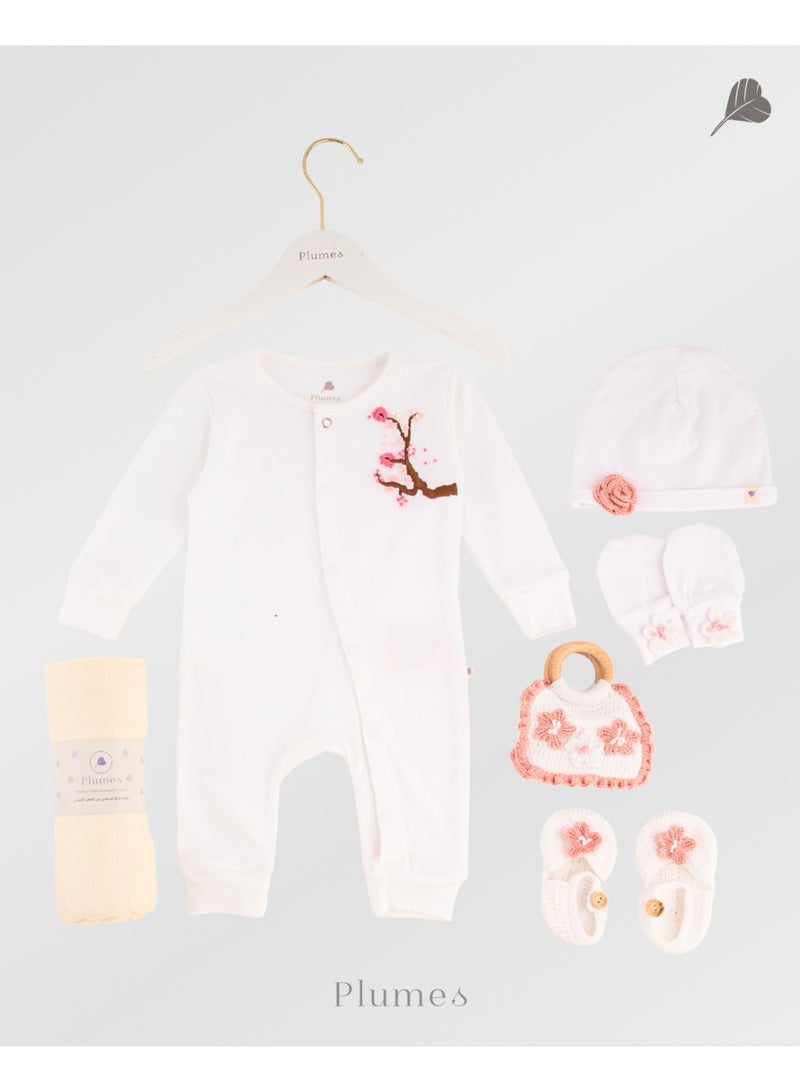Plumes Sakura Girls Baby gift set - Image 2