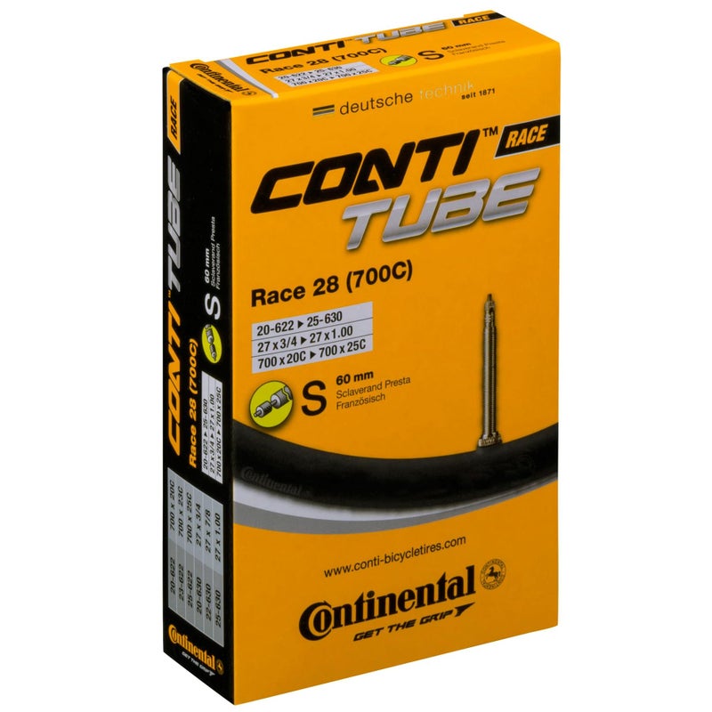 Continental Bicycle Tubes Race 28 700x20-25 SV60 Presta Valve 60mm Bike Tube - Value Bundle 5-in-1 Bicycle Tube 700c - Image 2
