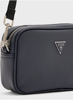 GUESS Logo Detail Zip Over Toiletry Bags  - Image 4