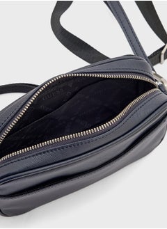 GUESS Logo Detail Zip Over Toiletry Bags  - Image 5