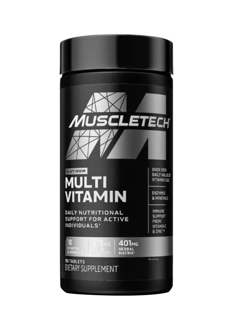 Platinum Multivitamin 90 Tablets