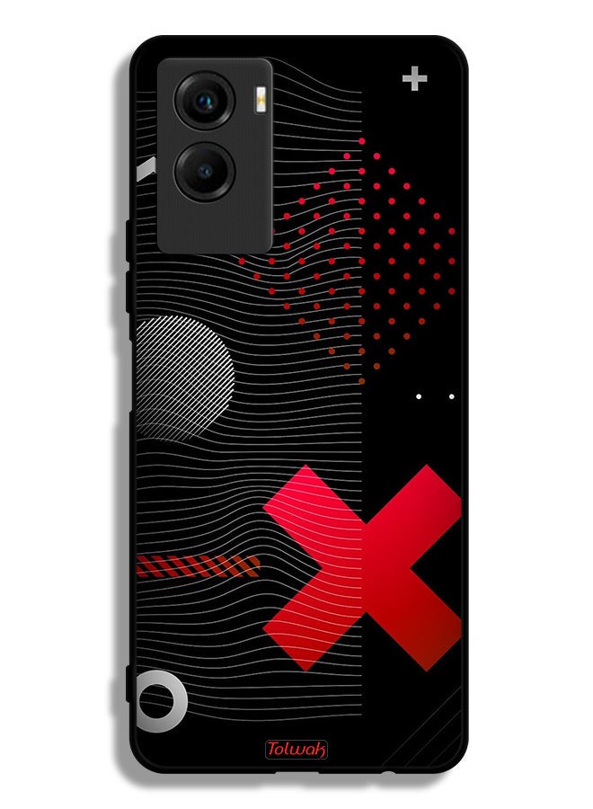 Tolwak Vivo Y55s 5G (2021) Protective Case Cover Cross Sign - Image 2