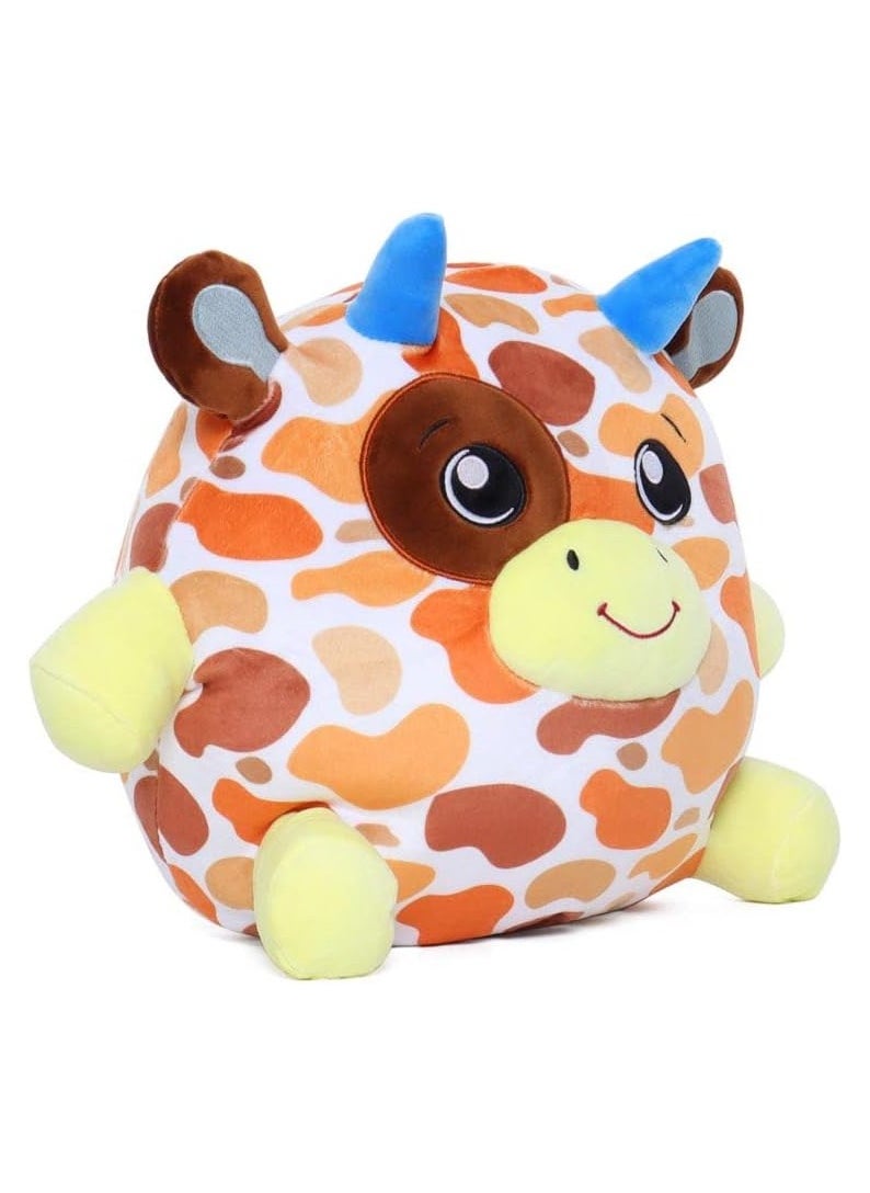 Happy Lines Gifts - Dream Beams glow in the dark - Wave 2, Basil the bull (7.5"/18cm) - Vacuum Pack w/ hangtag - Image 1