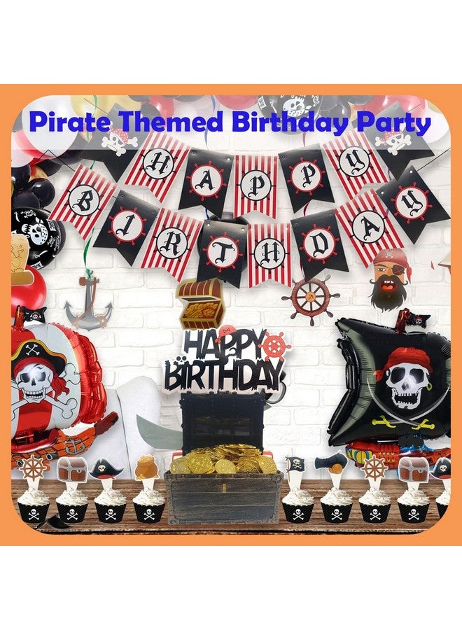 AiFanS Gold Coins Plastic,320 Pcs Fake Gold Coins,Pirate Gold Coins For Kids-Perfect For Pirate Themed Parties And Games(4 Patterns) - Image 4