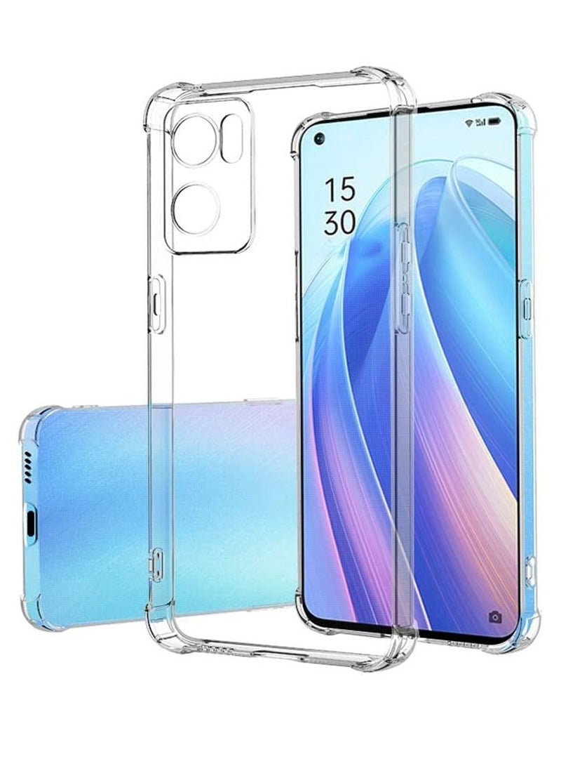 OnePlus Nord CE 2 5G Clear Shockproof Case Slim Transparent TPU Cover with Bumper Airbag Corners 6.43 inch - Image 1