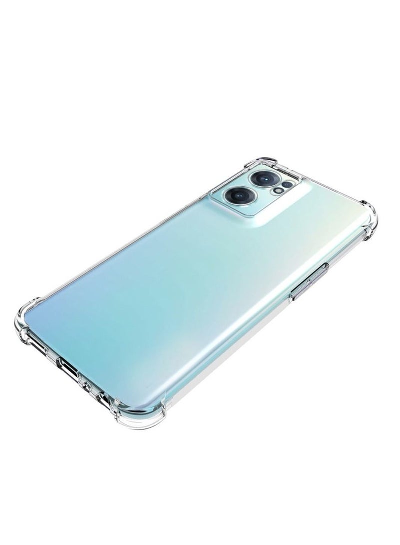 OnePlus Nord CE 2 5G Clear Shockproof Case Slim Transparent TPU Cover with Bumper Airbag Corners 6.43 inch - Image 3