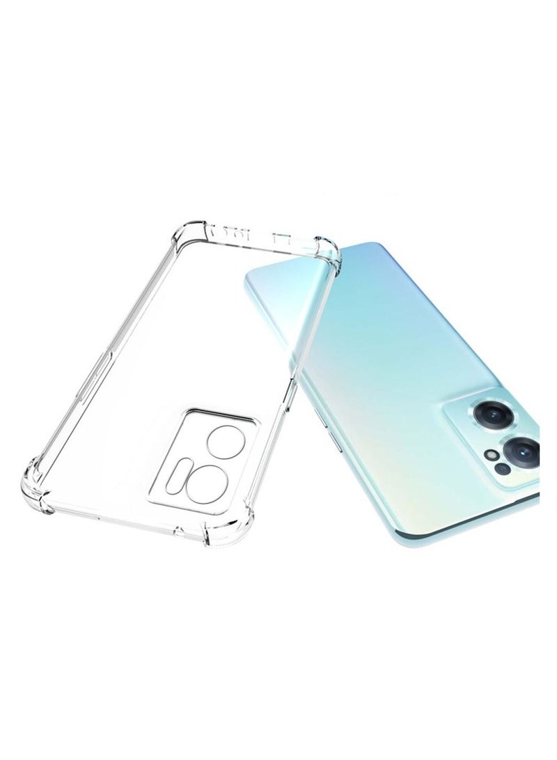 OnePlus Nord CE 2 5G Clear Shockproof Case Slim Transparent TPU Cover with Bumper Airbag Corners 6.43 inch - Image 2