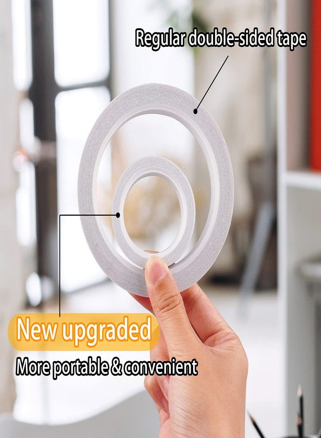 Lzerking Double-Sided Tape for Arts, Crafts, Scrapbooking DIY, Arts, Office & Home Supplies Easy to Tear 24 Rolls (6mm/9mm/12mm/15mm) - Image 3