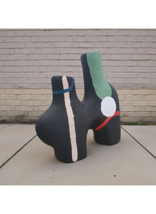 كلور زون بوتري فازة فخارية ديكورية المكتب و المنزل بشكل مميز - Image 3