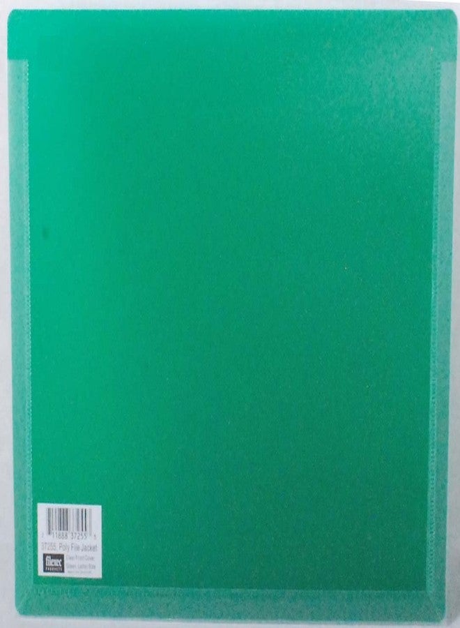 Filexec, File Jacket, Letter Size, Green, Pack of 5 (50330-37255) - Image 2